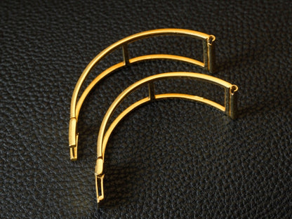 Vintage 18 mm Bangle Watch Bracelet 18K Gold