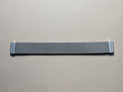 Vintage 18 mm Tessuflex Flexible Steel Milanaise Mesh Bracelet Strap / Bracelet