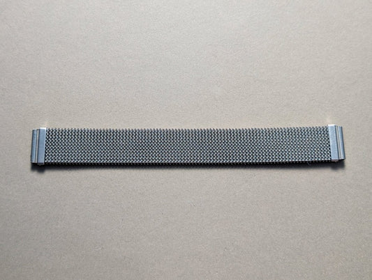 Vintage 18 mm Tessuflex Flexible Steel Milanaise Mesh Bracelet Strap / Bracelet