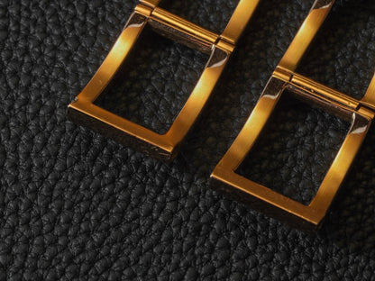 Vintage 18mm Ladder Watch Bracelet 18k Gold