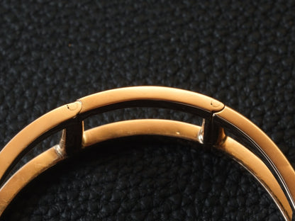 Vintage 18mm Ladder Watch Bracelet 18k Gold