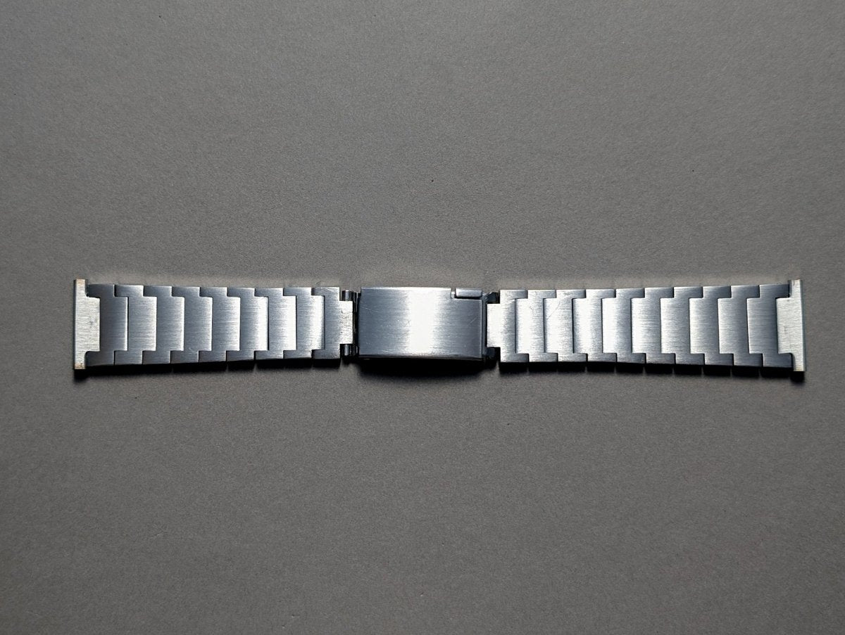 Vintage 20 mm ROWI Steel Bracelet Sporty Strap / Bracelet