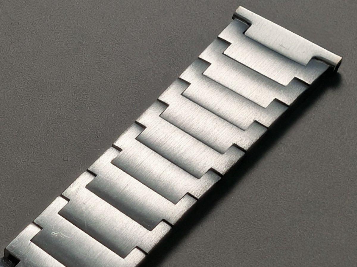 Vintage 20 mm ROWI Steel Bracelet Sporty Strap / Bracelet