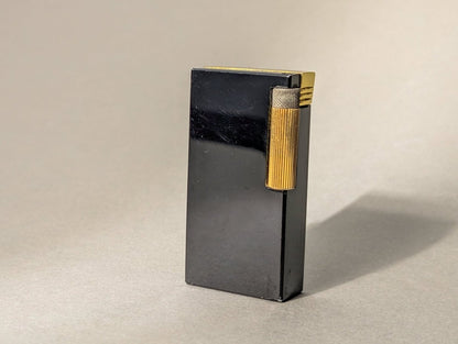 Vintage Burgana Lighter with Watch Clock