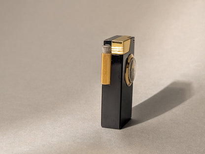 Vintage Burgana Lighter with Watch Clock