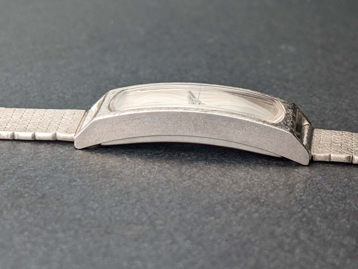 Vintage Crisitine Curvex - Silver - Florentine Finish