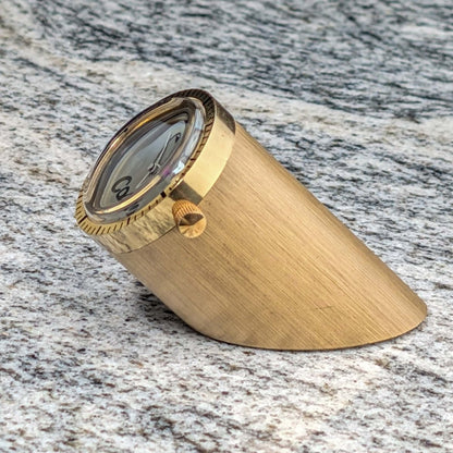 Vintage Mystery Dial Rocket Desk Clock Condor