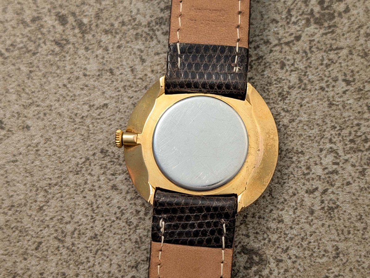 Vintage Pierre Cardin - Wood dial - Gold