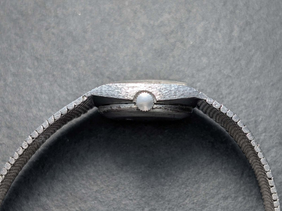 Vintage Silver Glycine - Milanaise Bracelet