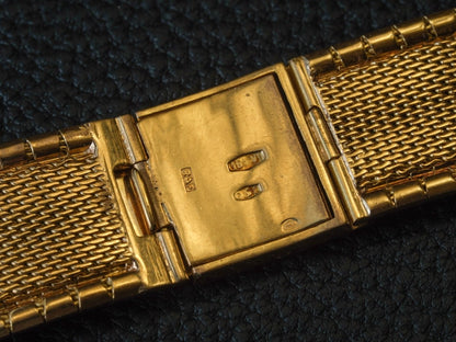Watch Bracelet 18K Gold 18 mm Striped