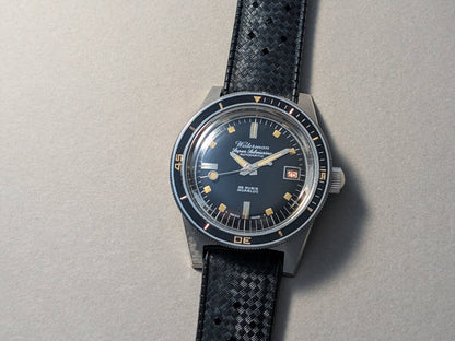 Waterman Super Submarino Skin Diver Tritium Dial Acrylic Bezel Wristwatch